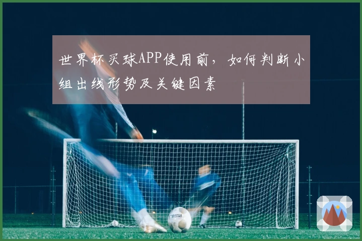 世界杯买球APP使用前，如何判断小组出线形势及关键因素